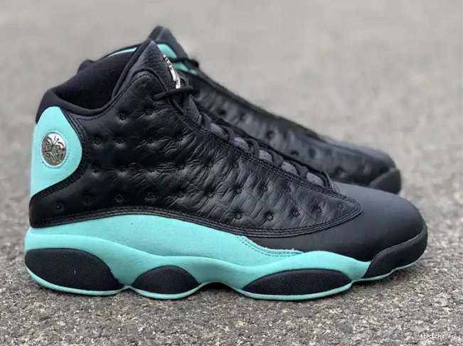 Cheap TB Retro Air 13 Jordan Island Black 414571-030 Green 0423
